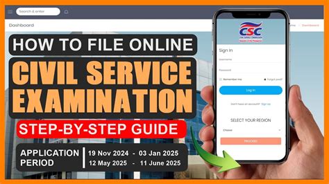 HOW TO FILE CIVIL SERVICE EXAM ONLINE .
